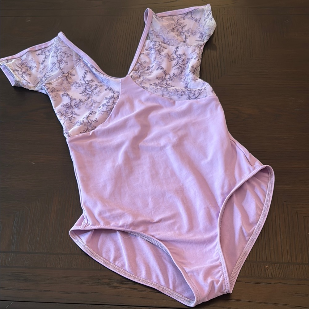 Lilac Lace Women's Leotard